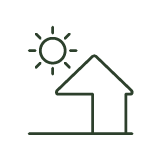 Terrasse semi couverte